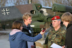 Im Gespräch mit Brigadegeneral Wolfgang Krippl